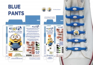 SHOEPS MINION BANANA BLUE 14 STUKS